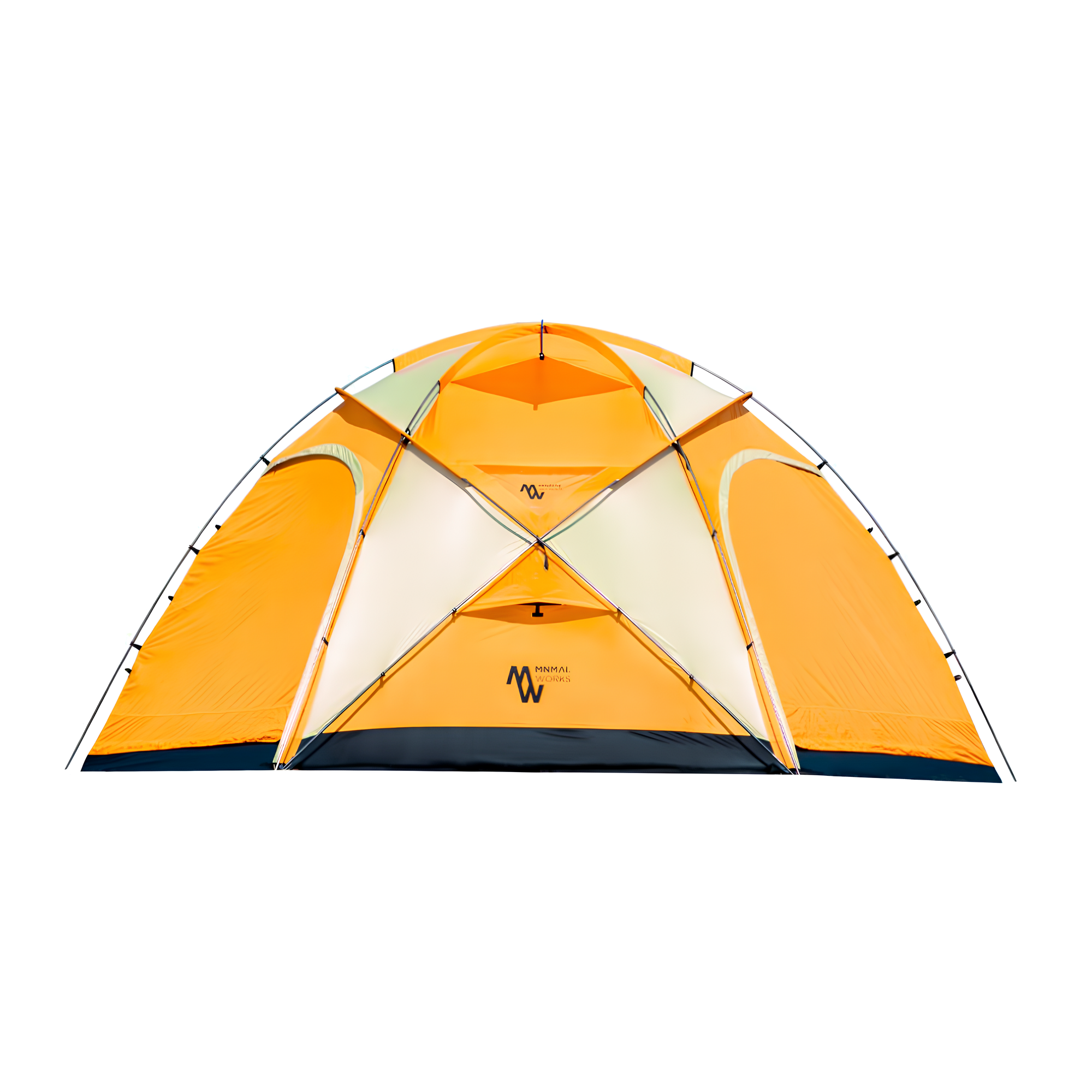 미니멀웍스 캠핑 텐트 망고스테이션 플러스 오렌지 수납가방 세트